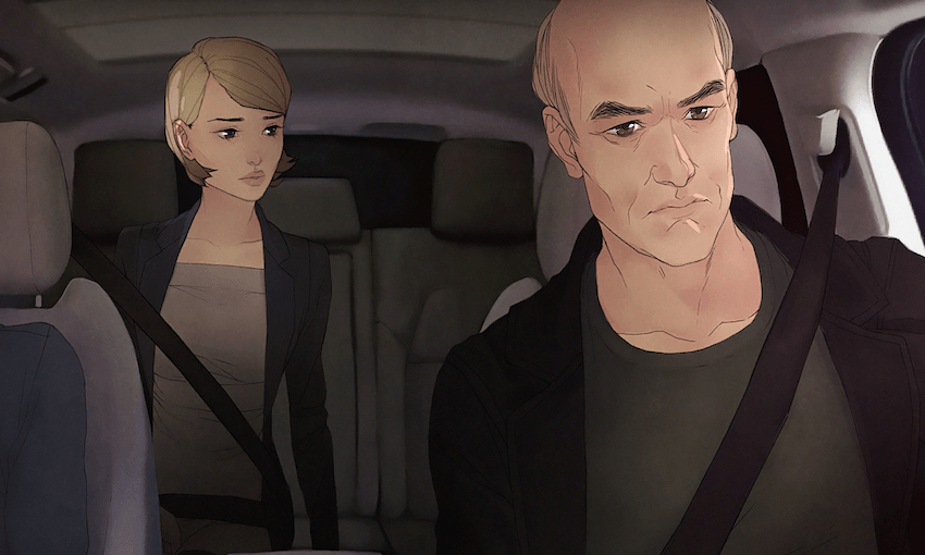 The world of Little Red Lie is one of depression, lying to others, and to yourself. 
