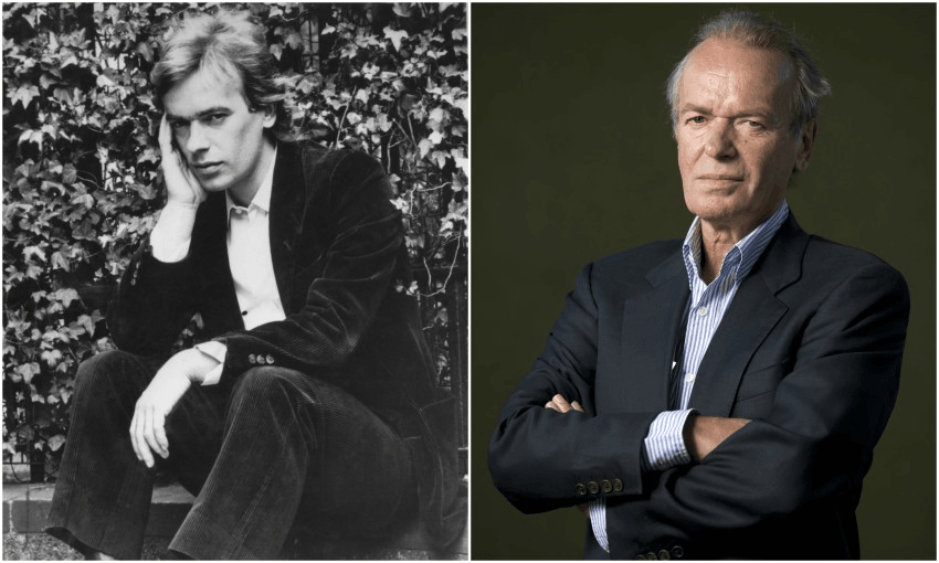 Martin Amis circa 1975  (Photo by Express/Archive Photos/Getty Images) and Martin Amis in 2014 (Photo by Colin McPherson/Corbis via Getty Images) 
