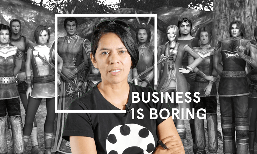 Metia Interactive founder Maru Nihoniho 
