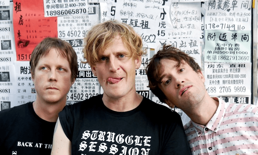 DIE! DIE! DIE! (L-R): MICHAEL PRAIN, ANREW WILSON, Rory Attwell 
