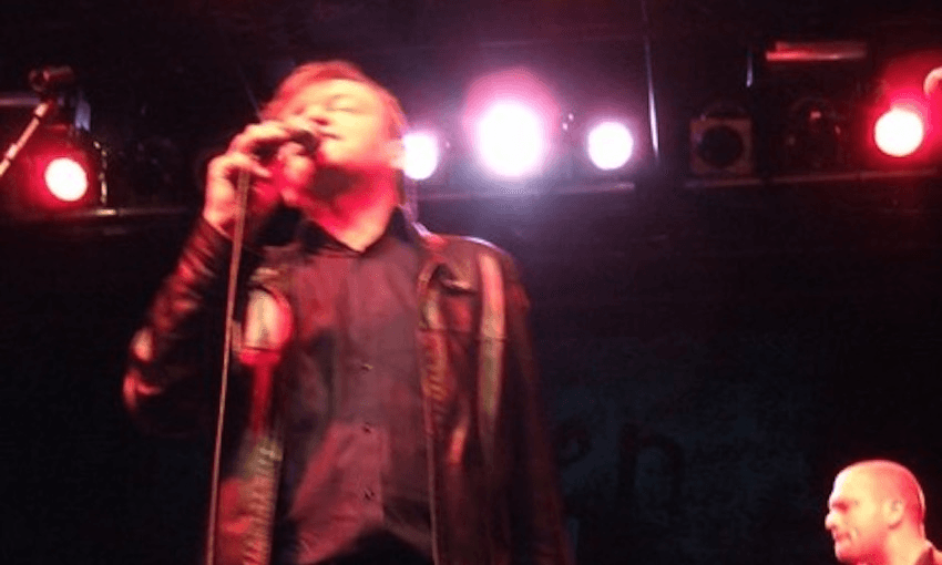 MARK E SMITH AT THE POWERSTATION, AUCKLAND, 2010 (PHOTO: Denise Roughan) 
