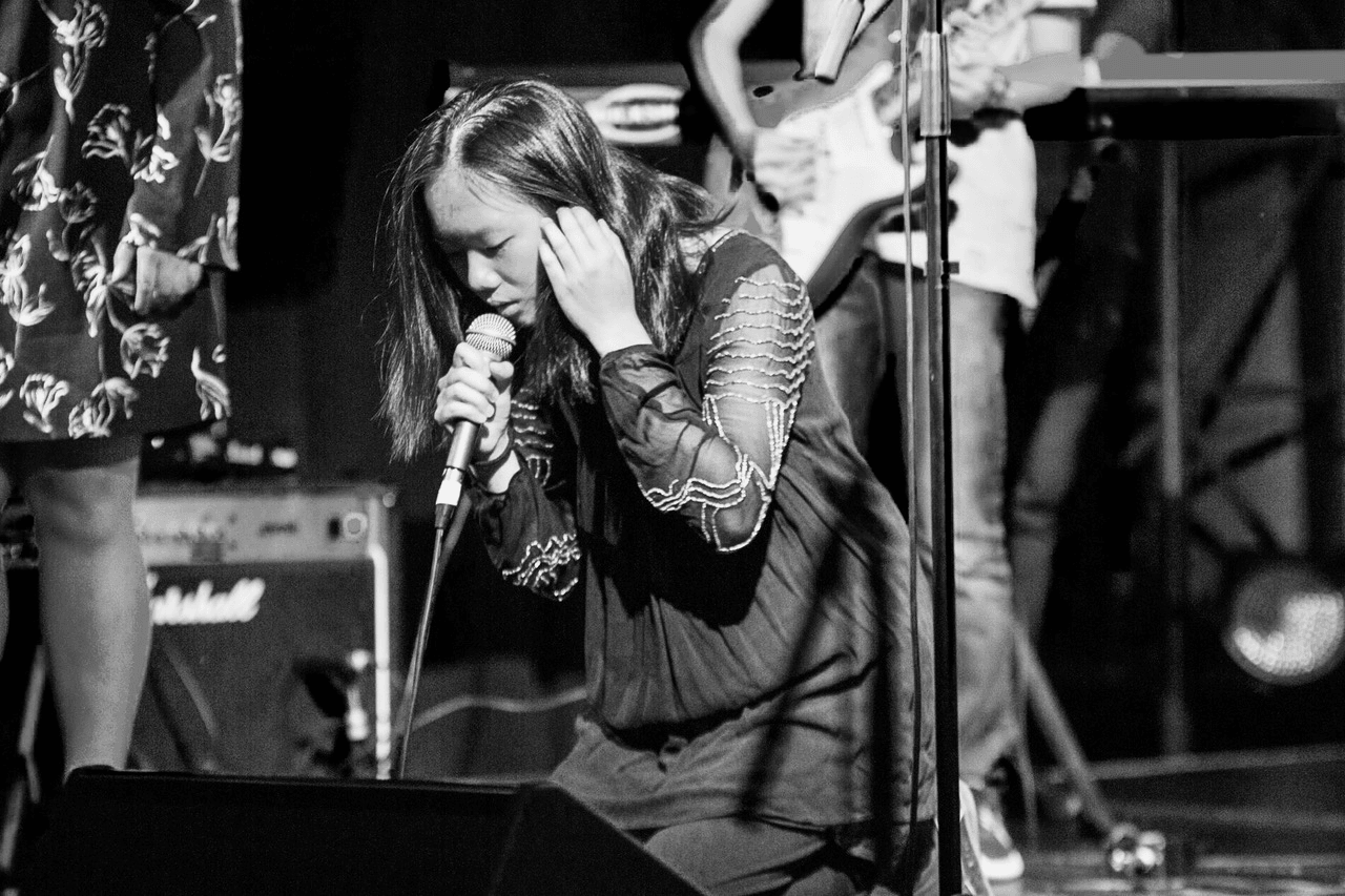 May Zeng at Play It Strange songwriting awards (Photo: Steve Bone Photography) 
