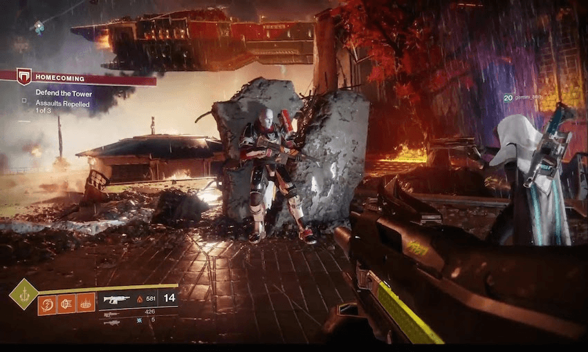 Feel dizzy just looking at this? Imagine playing it with motion sickness. 
