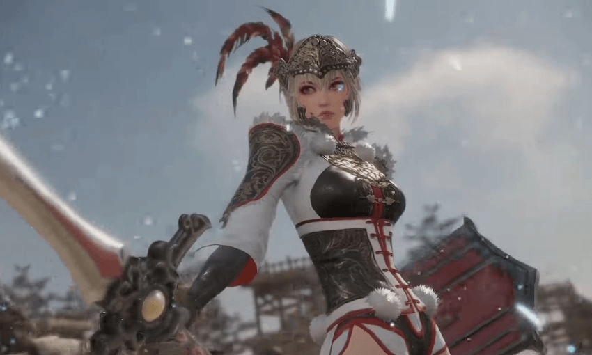 An absolutely historically accurately depicted character from Dynasty Warriors 9. 
