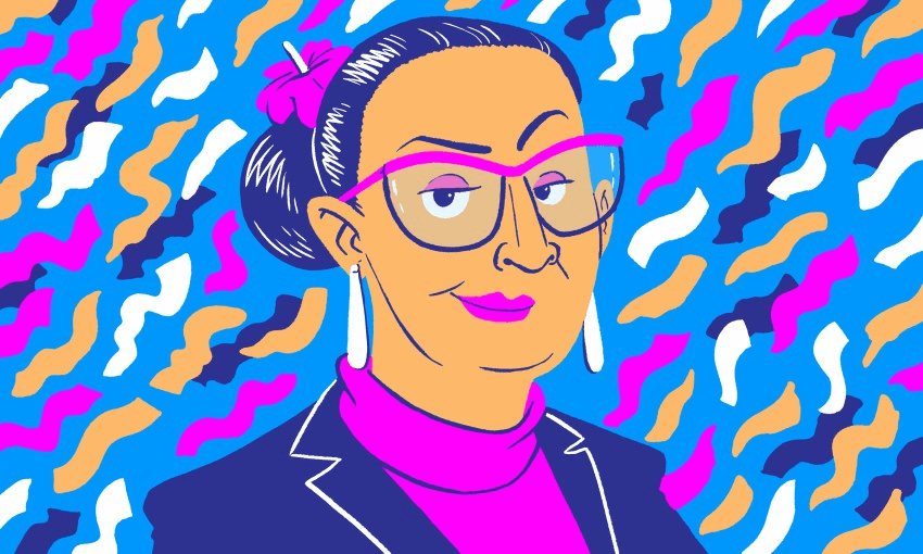 Georgina Beyer. Illustration: Toby Morris