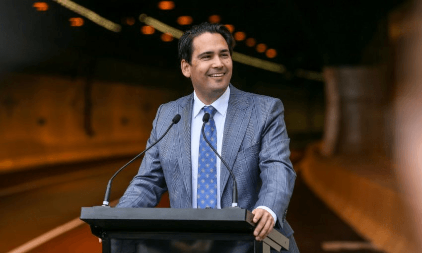 National Party leader Simon Bridges. Photo by Simon Watts/Getty Images 
