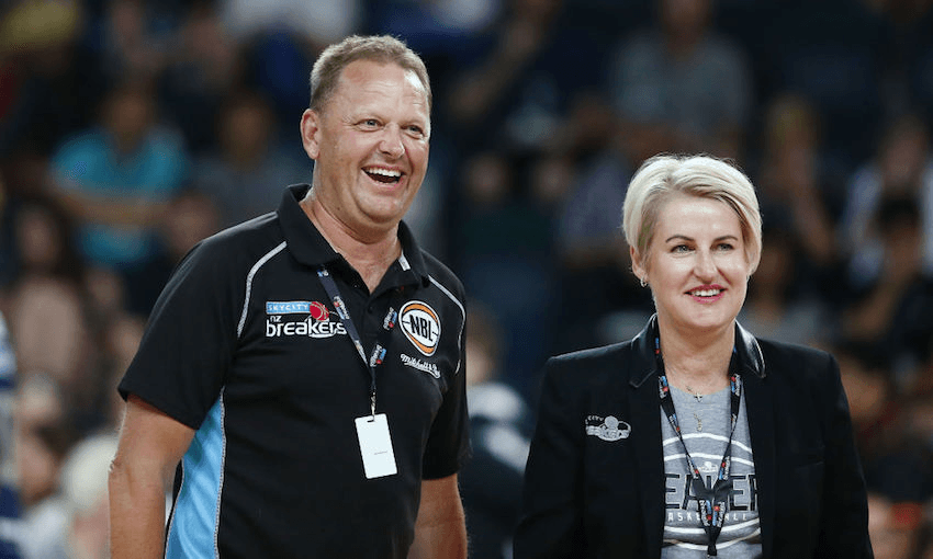 Paul and Liz Blackwell – “the best owners in NZ sports” (Photo by Anthony Au-Yeung/Getty Images) 
