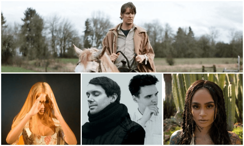 CLOCKWISE FROM TOP: STEPHEN MAKMUS, KEHLANI, RYHE, TOMMY GENESIS 
