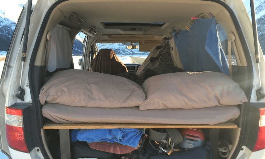 Homeless van Christchurch house housing business 
