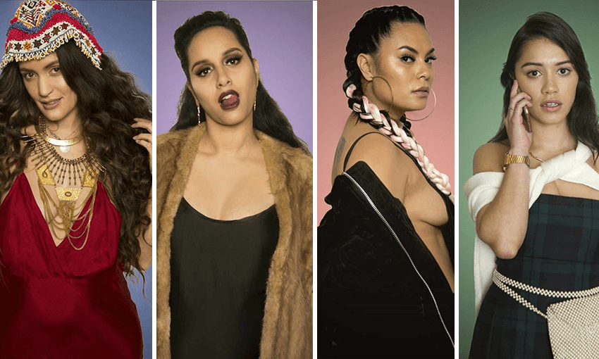 The four women of TVNZ’s Baby Mama’s Club. 
