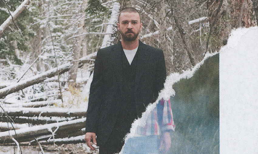 Man Who Did a Photoshoot in the Woods, Justin Timerlake (PHOTO: Ryan mcginley) 
