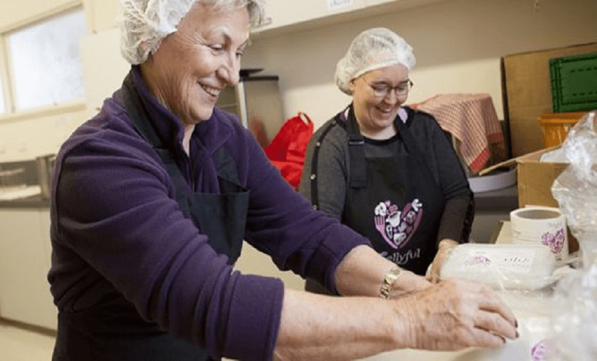 Bellyful provides meals to families with newborn babies, and families with young children who are struggling with illness. 
