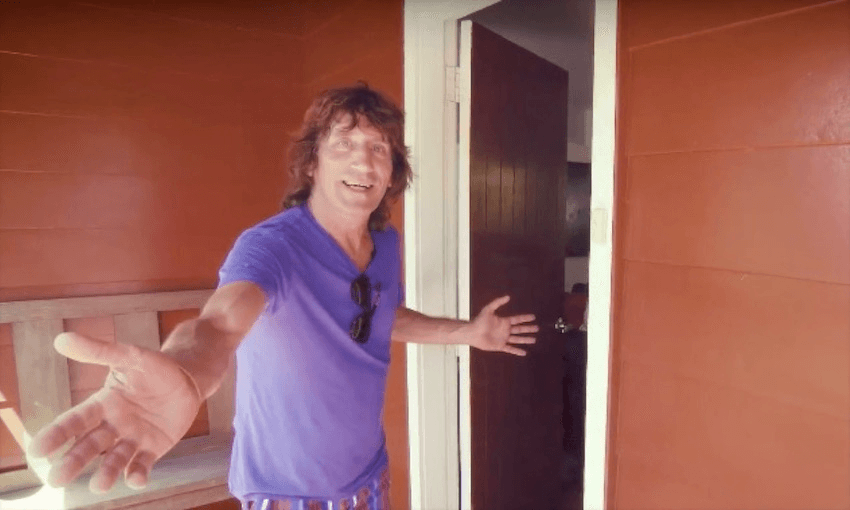 Jordan Luck welcomes you to his Pt Chev crib (Source: YouTube) 
