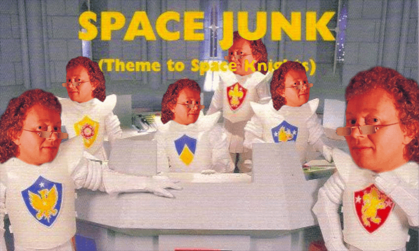 This many Dave Dobbyns wrote the theme to Space Knights. 
