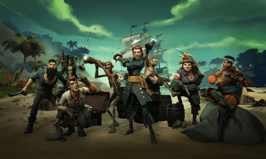 Sea of Thieves has a uniquely and appealing cartoon-y art style. 
