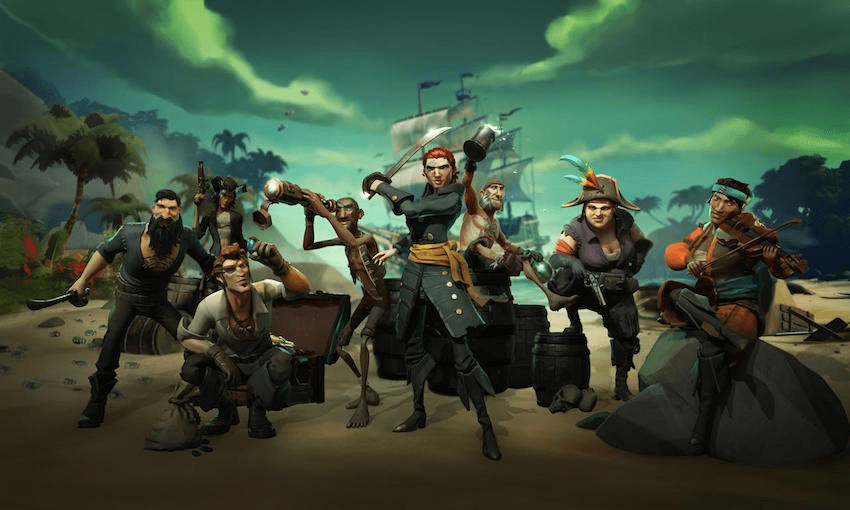 Sea of Thieves has a uniquely and appealing cartoon-y art style.