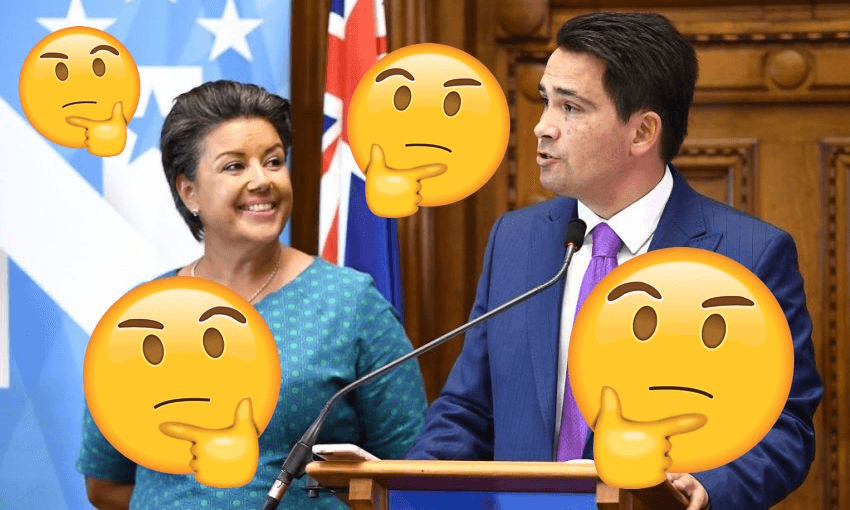 Simon Bridges and Paula Bennett 
