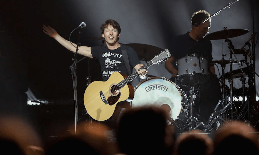 James Blunt performs at Spark Arena on March 6, 2018 in Auckland, New Zealand. (Photo by Dave Simpson/WireImage) 
