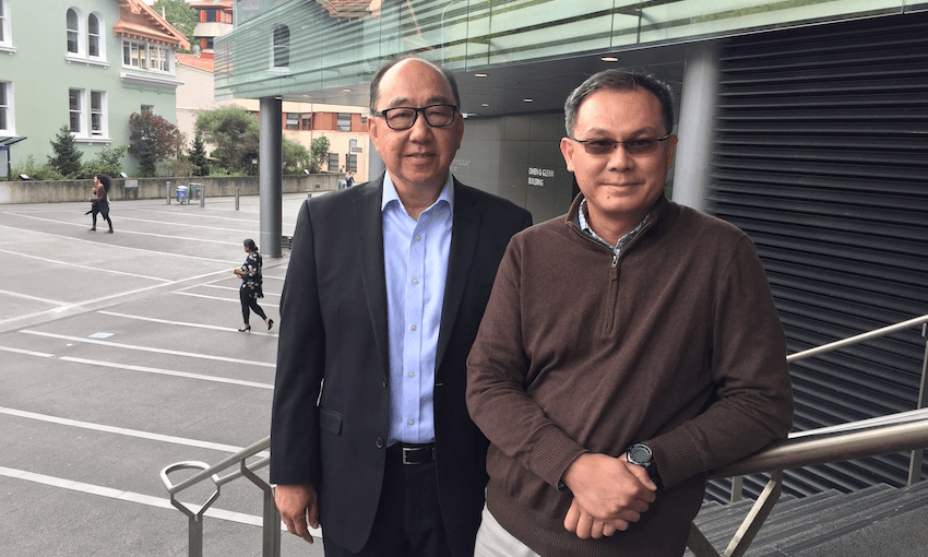 Auckland University accounting professors Jilnaught Wong and Norman Wong, the experts behind The Spinoff’s Tax Heroes project. 
