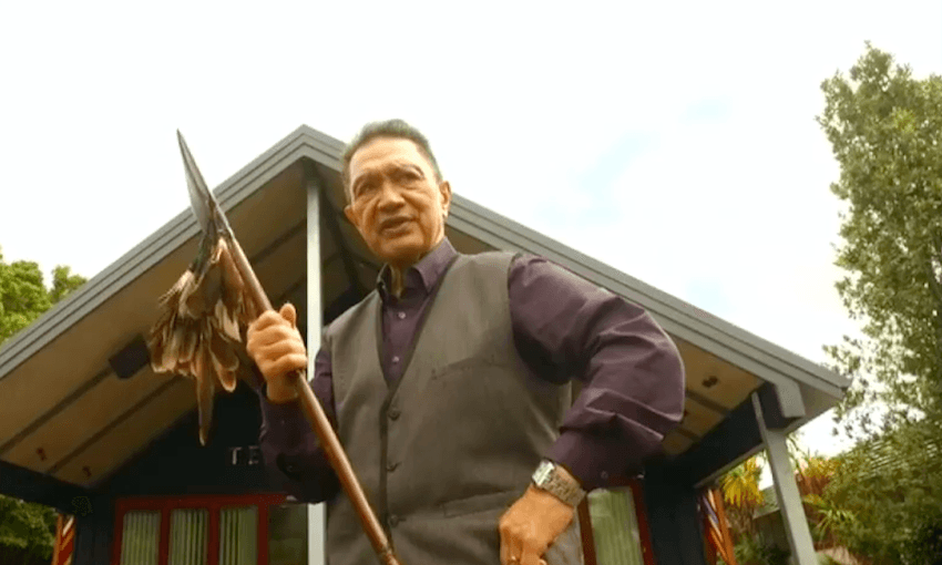 Professor Pou Temara. Image: Māori Television 
