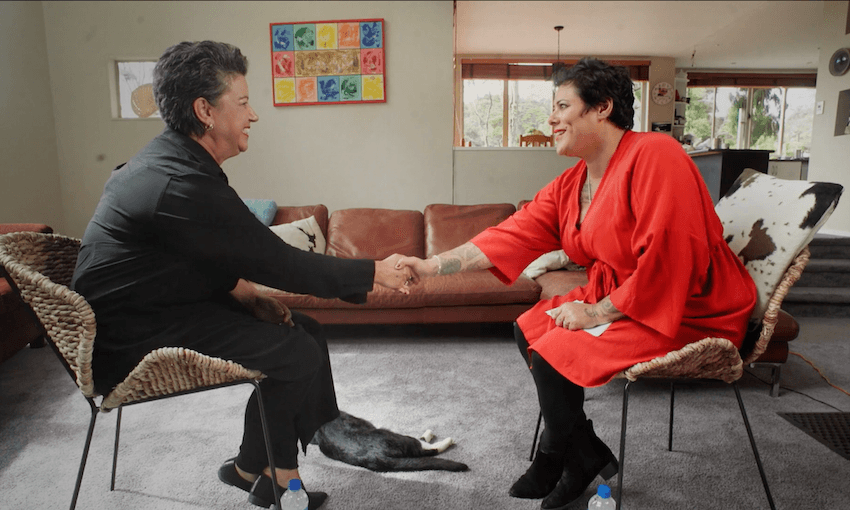 Two titans meet on Anika Moa: Unleashed.