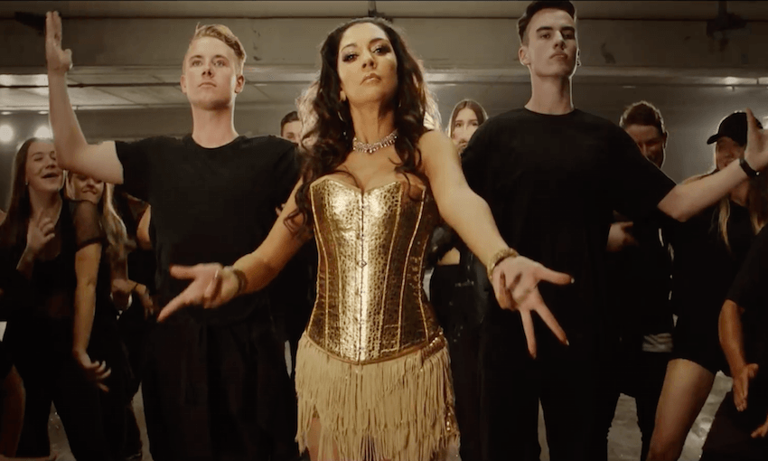 This isn’t even in the top five strangest things about this Dancing with the Stars NZ promo. 
