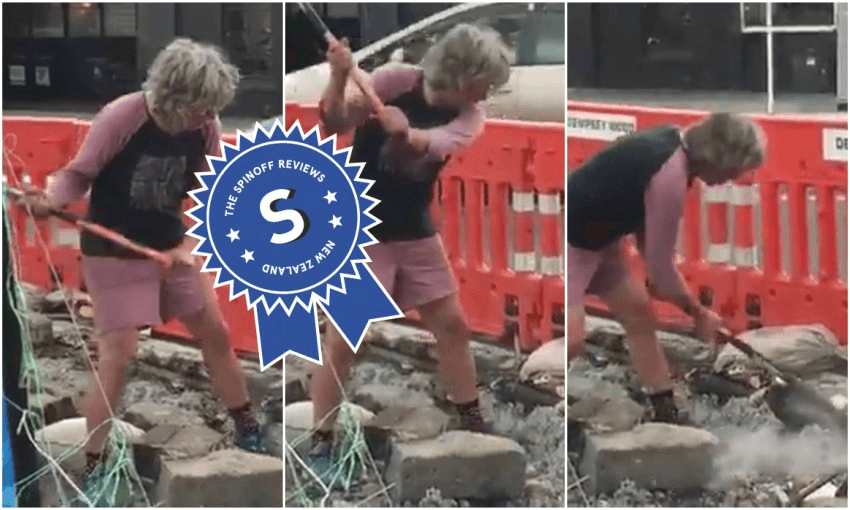 The Spinoff Reviews New Zealand 56 Lisa Prager’s sledgehammer