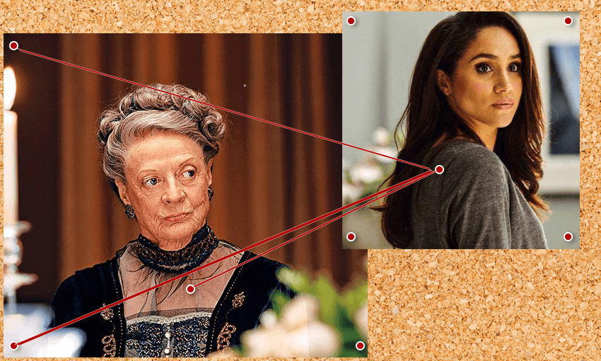 How do we strongly link these tenuously linked women? Six Degrees of Separation.