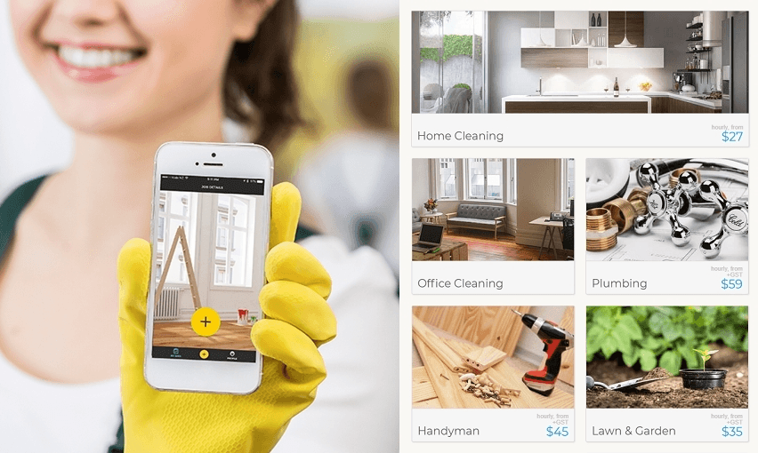 Auckland-based Goodnest offers a range of home services including cleaning, plumbing, electrical as well as lawn and garden work (Facebook/Goodnest) 
