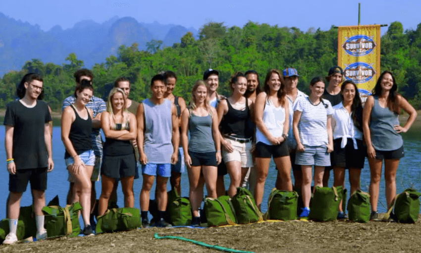 The hapless castaways of Season Two of Survivor NZ. 
