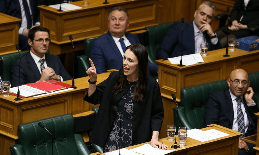 Jacinda Ardern last week marked six months as prime minister. Photo: Hagen Hopkins/Getty Images 
