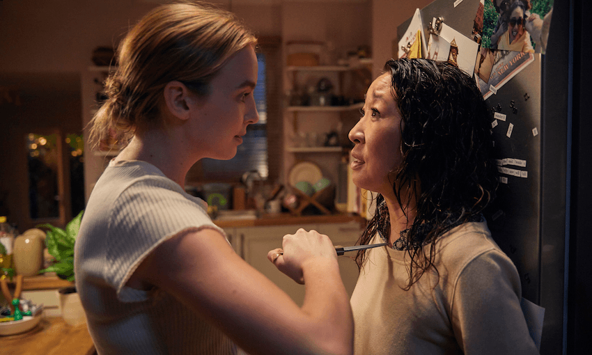 Sandra Oh is reliably excellent in Phoebe Waller-Bridge’s spy thriller Killing Eve. 
