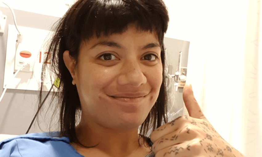 LADI6 IN HOSPITAL, 2017 (PHOTO: SUPPLIED)