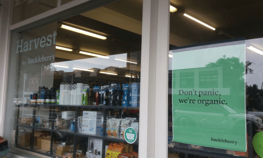 Workers at Harvest by Huckleberry in Grey Lynn are going on strike over low pay, that they say goes against the supermarket’s ethical image. (Picture/ Alex Braae)