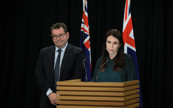 Jacinda Ardern and Grant Robertson(Radio NZ)  
