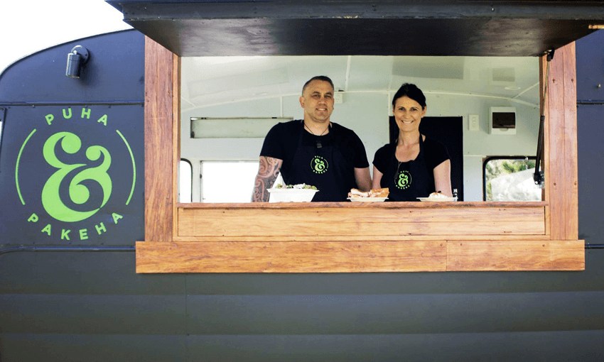 Pūhā & Pākehā was founded by Jarrad McKay (left) and Belinda McKay (right) in 2014 (Facebook/Pūhā & Pākehā)