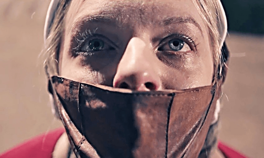 Elisabeth Moss in the gripping second season of The Handmaid’s Tale.