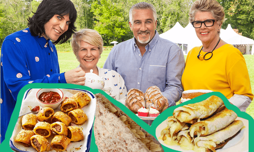 An accurate representation of what will be cooked on The Great Kiwi Bake Off. 
