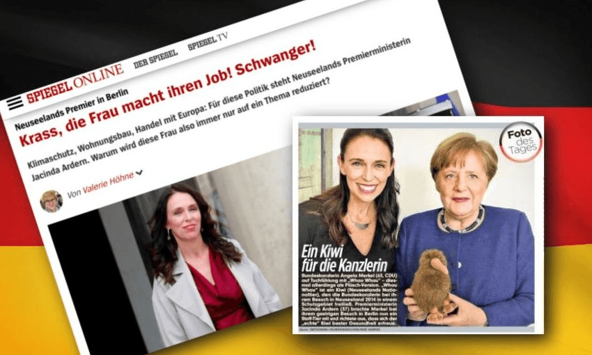 The Germans can’t stop talking about Jacinda Ardern’s pregnancy either