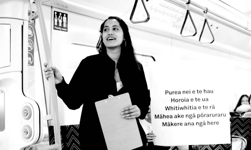 Geneva Alexander-Marsters/pop waiata (PHOTO: AUCKLAND COUNCIL) 
