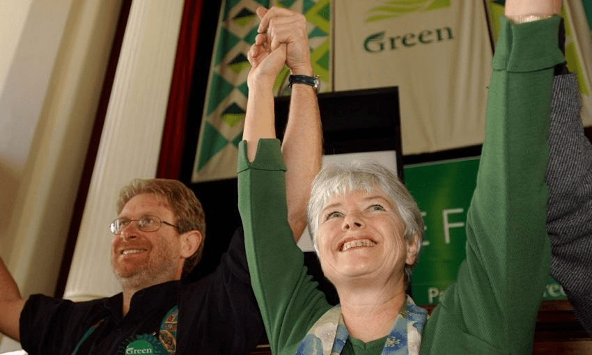 Rod Donald and Jeanette Fitzsimons in 2007. Photo: Dean Purcell/Getty Images 
