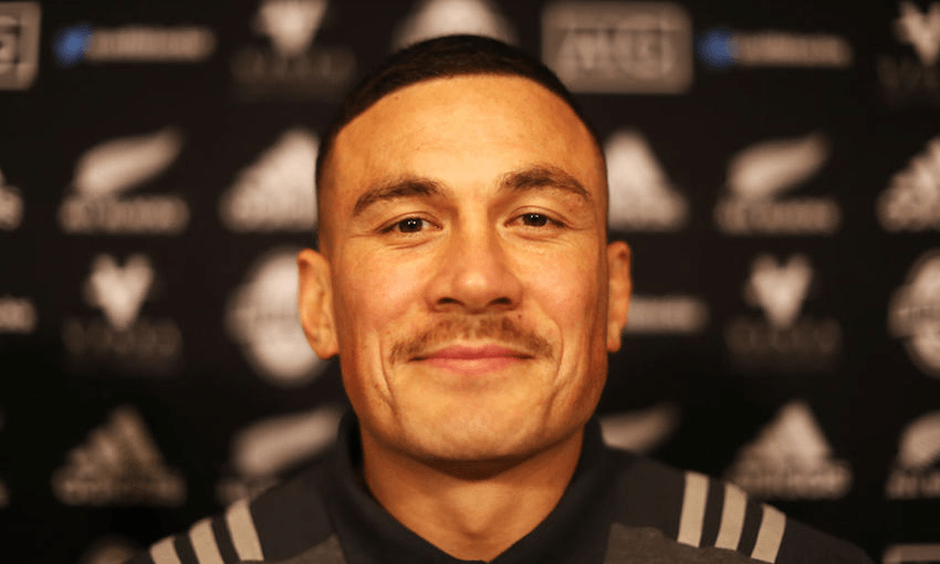 Sonny Bill Williams of New Zealand on November 16, 2017 in Edinburgh, Scotland. (Photo by Ian MacNicol/Getty Images) 
