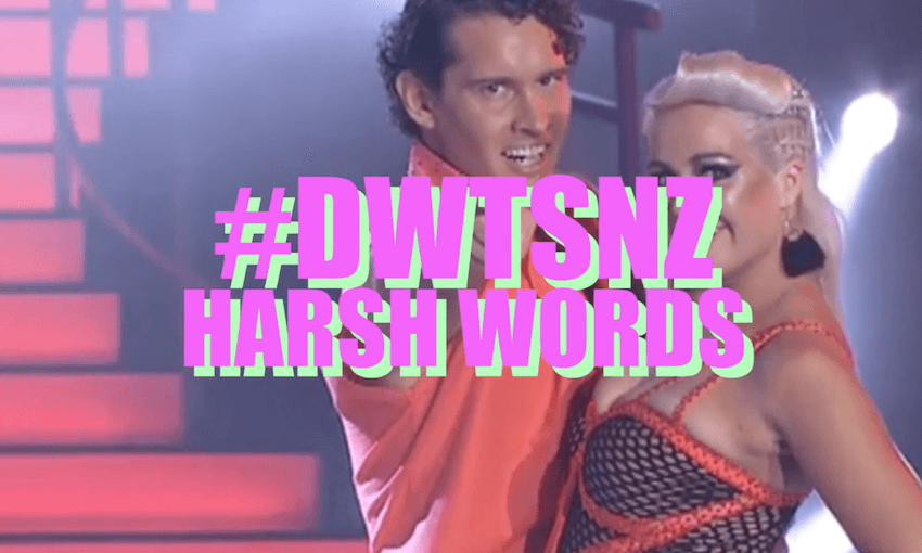 Stick and stones can break your bones but harsh words get you sent home in week two. 
