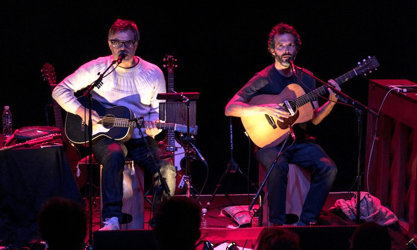 Flight of the Conchords at Soho Theatre, London on 25 February 2018 (PHOTO: Raph PH) 
