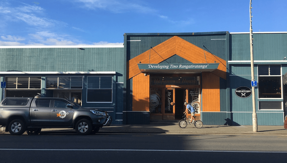 Ricky Houghton and the whare that love built