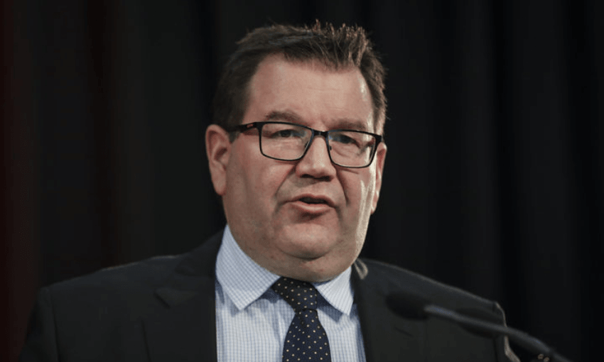 Finance minister Grant Robertson (Radio NZ: Rebekah Parsons-King)  
