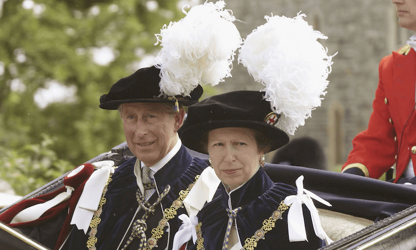 The Prince of Wales and the Princess Royal (Photo by Anwar Hussein/Getty Images)  
