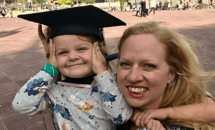 Why can’t kids be included when their parents graduate university?