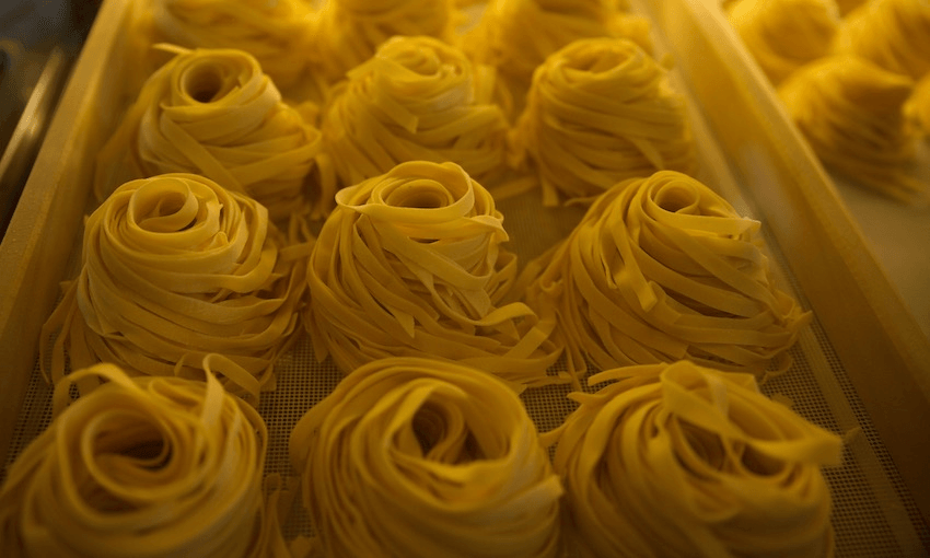 Freshly made tagliatelle is a thing of beauty (Photos: Simon Day)