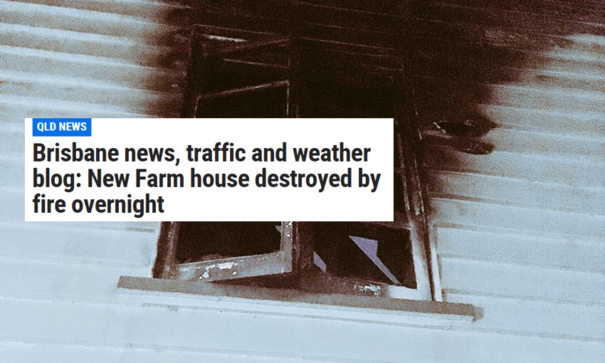 (Photo: Twitter/@where_is_anna / Headline: The Courier Mail) 
